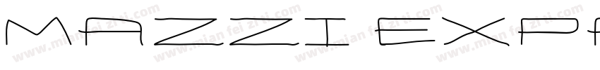 Mazzi Expanded Regular字体转换